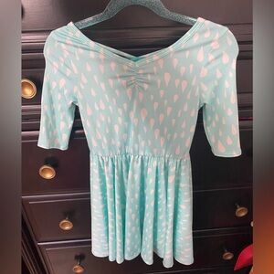 Dot dot smile raindrop dress